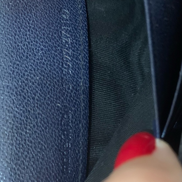 Saint Laurent YSL flap wallet in Navy 100% authentic - Picture 10 of 10